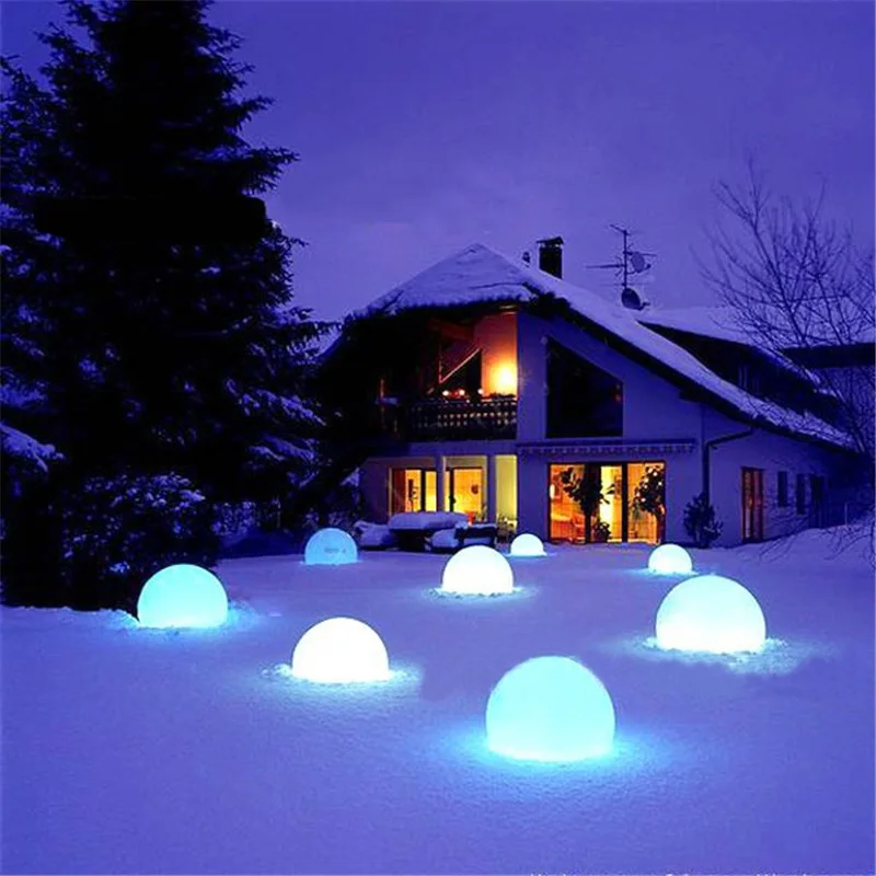 Waterproof LED Garden Light Spheres - Sage Design Group - Annette Sage, CEO